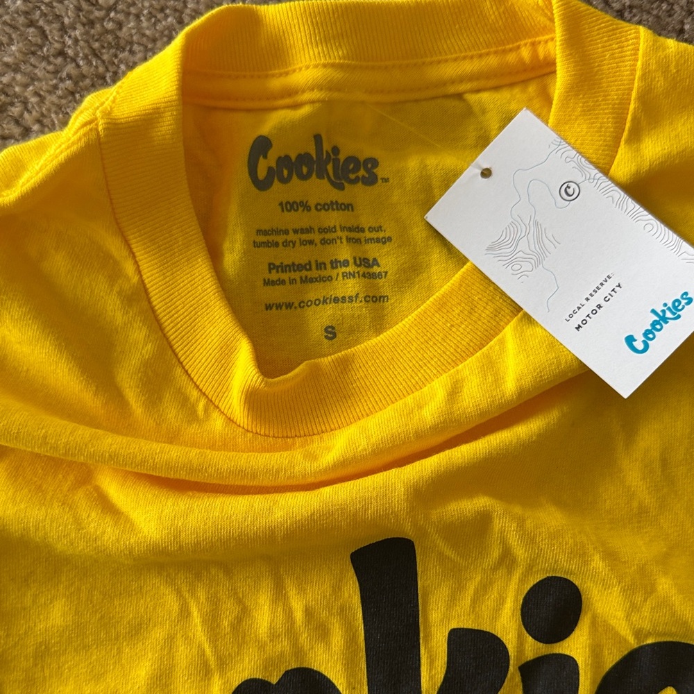Cookies Yellow Tee - Picture 3 of 3